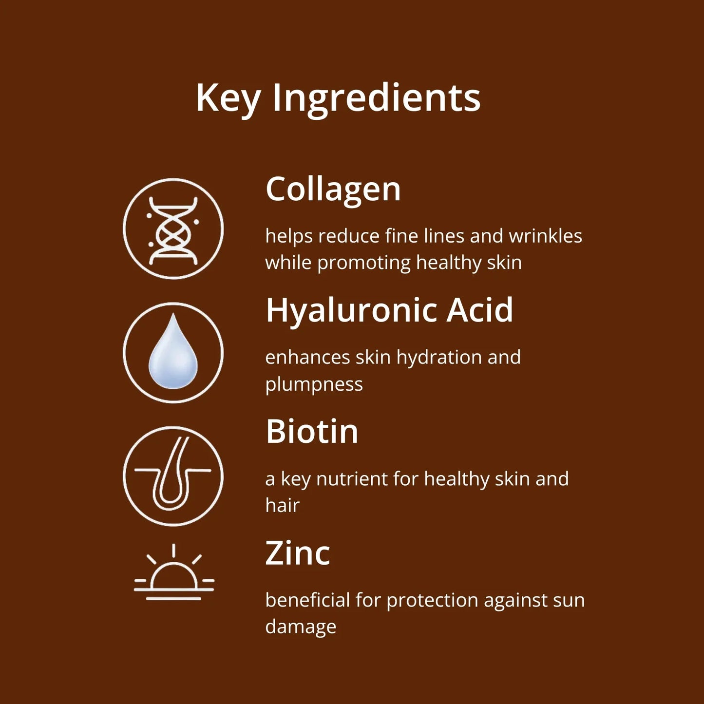 Marine Collagen Formula for Youthful Skin, Hair Growth & Strong Nails